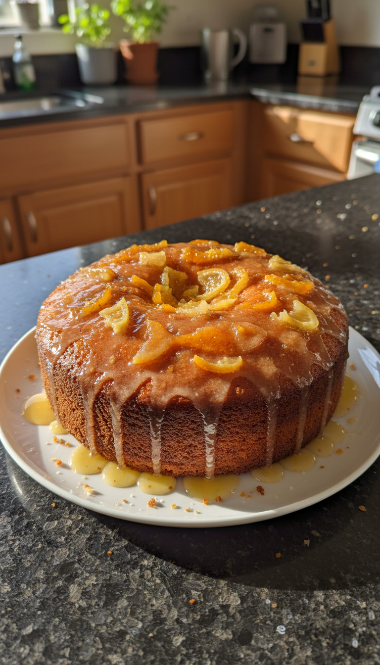 Honey Citrus Pisces Cake