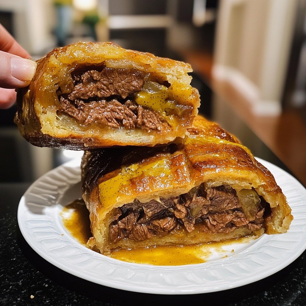 Braised Beef Rouladen with Red Cabbage and Dumplings