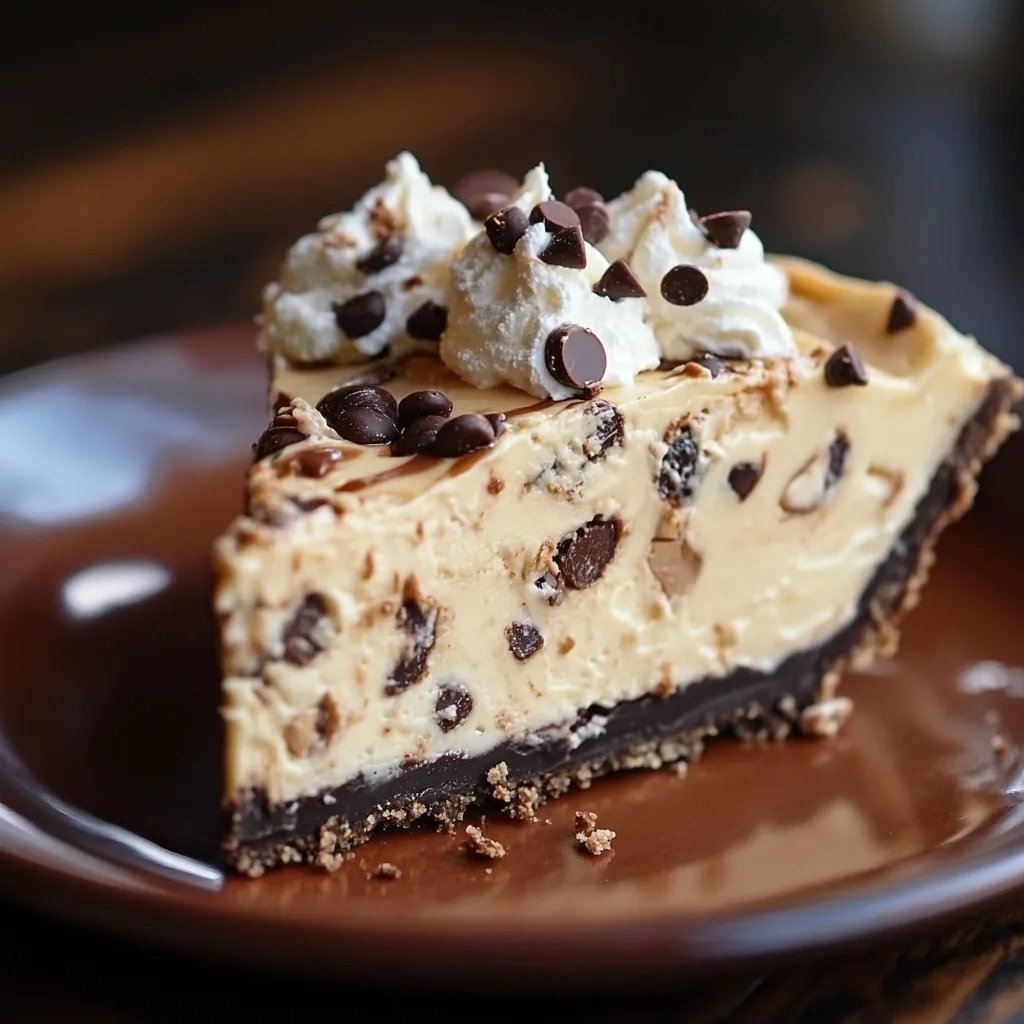Chocolate Chip Peanut Butter Pie