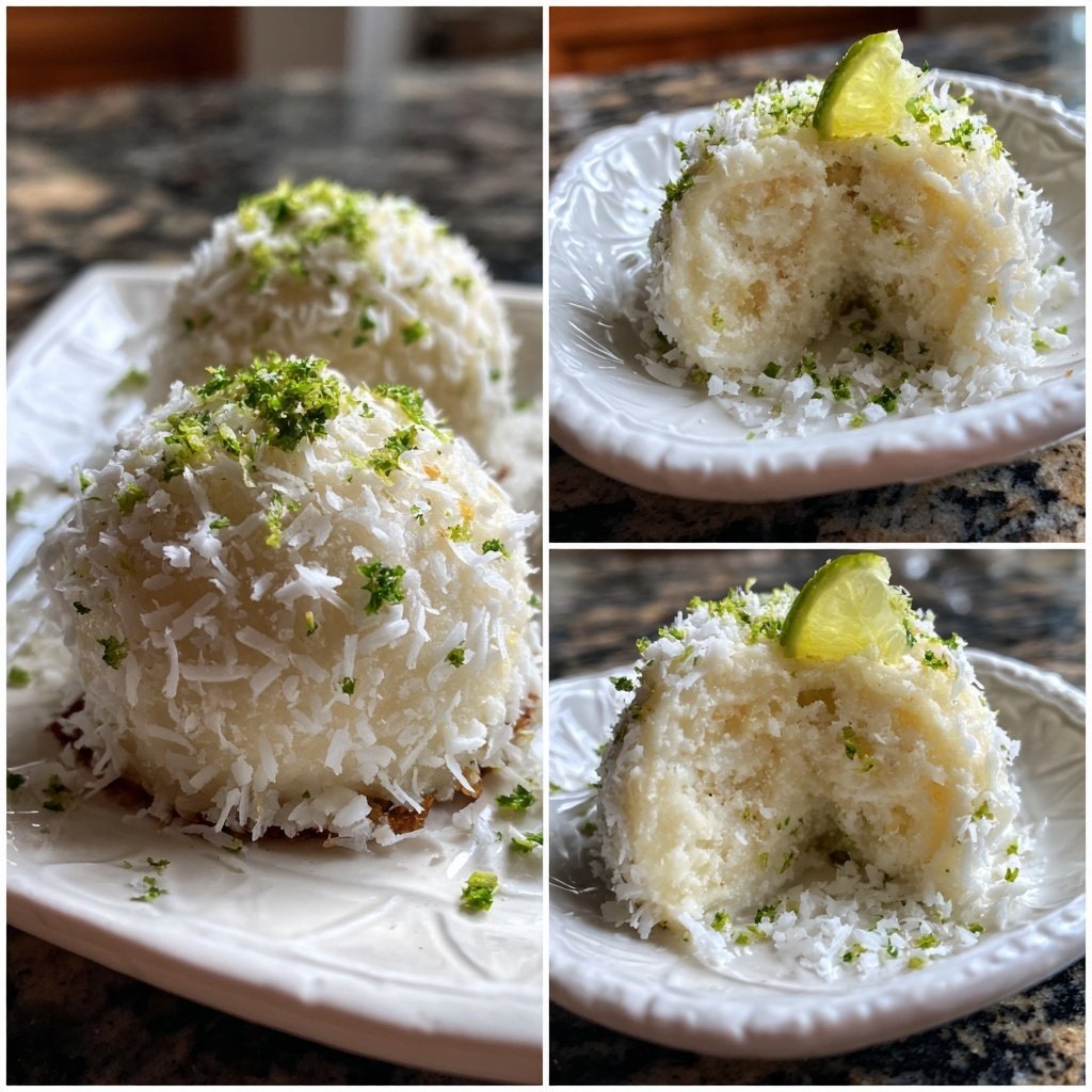 Coconut Lime Spring Treats