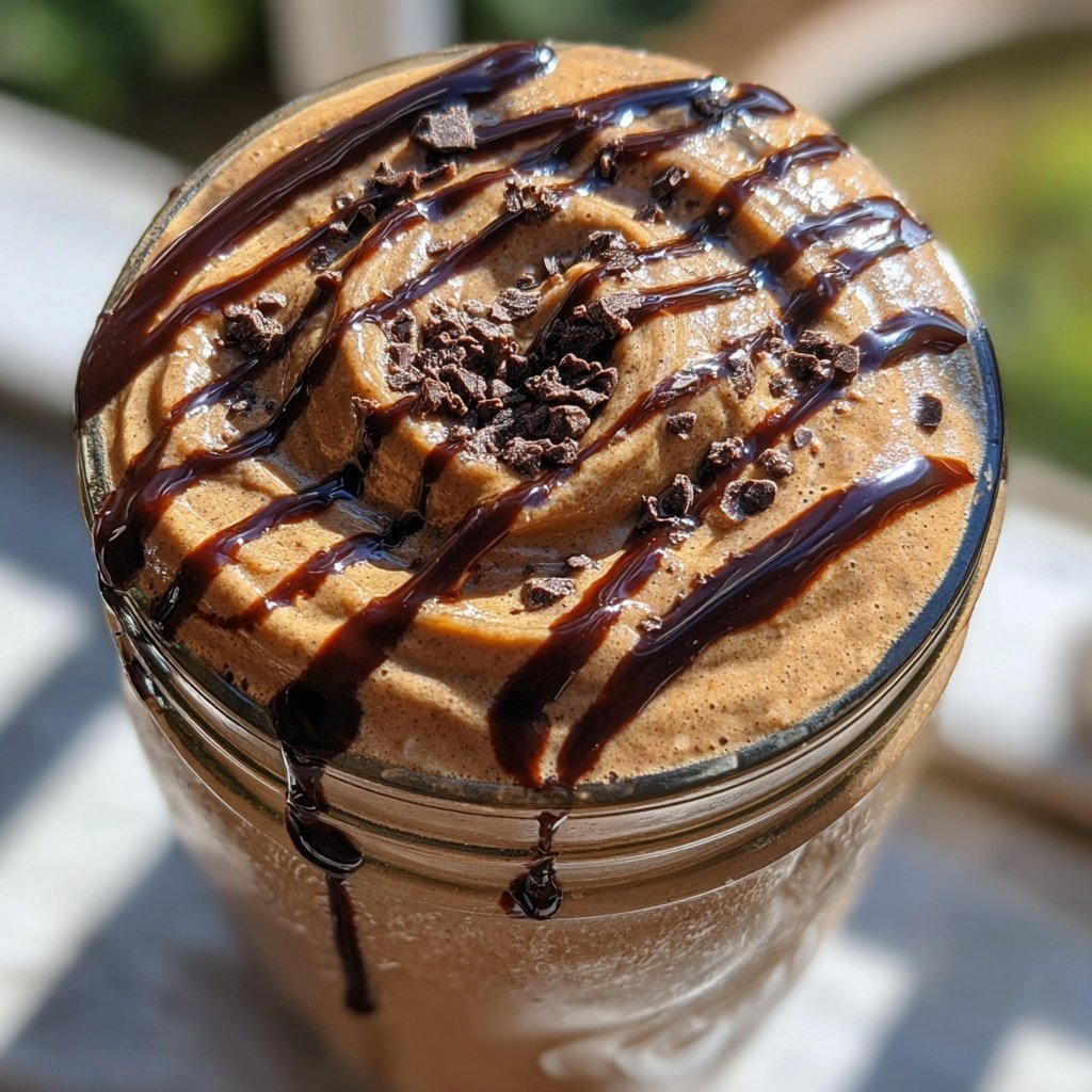 Chocolate Banana Protein Smoothie