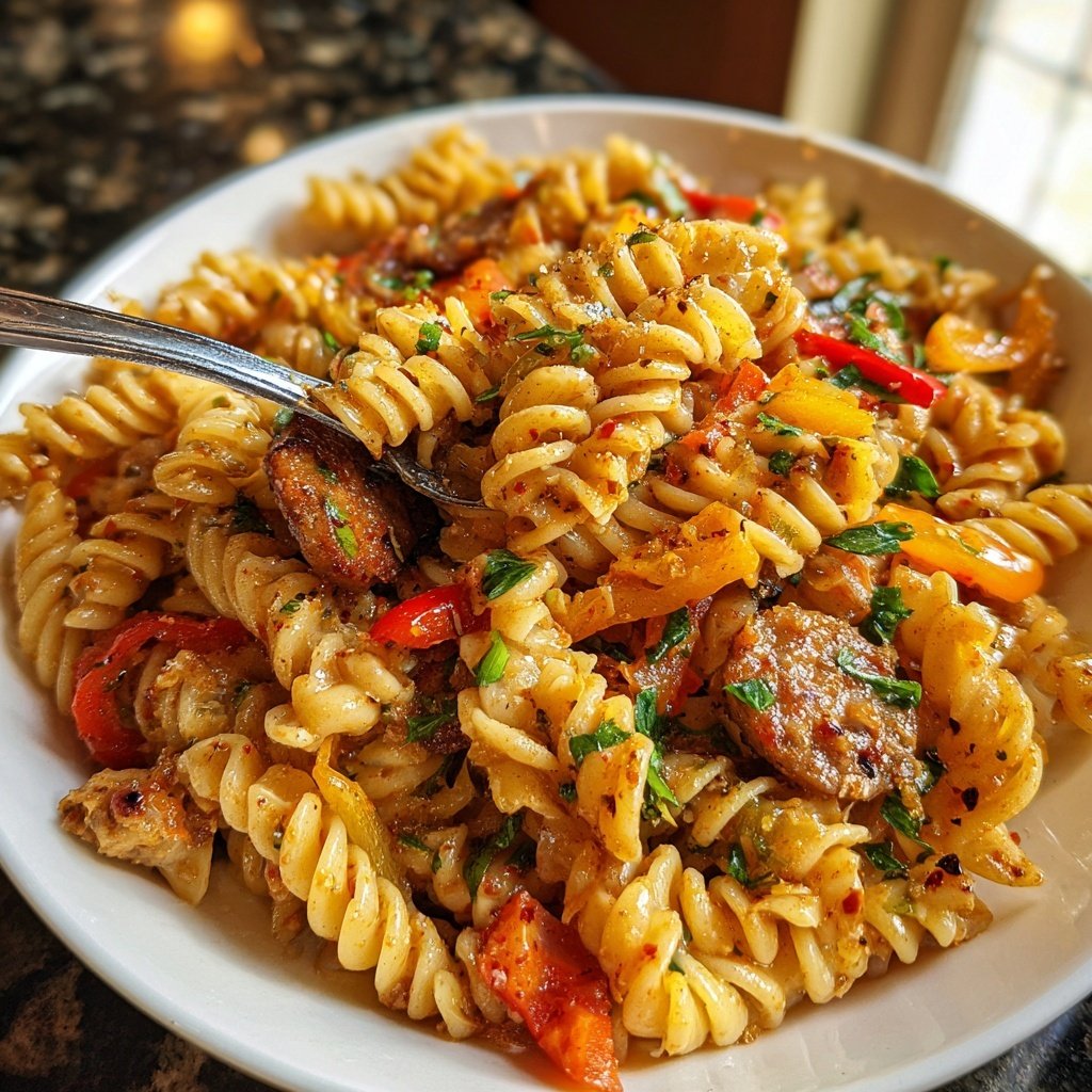 Spicy Cajun Chicken Pasta