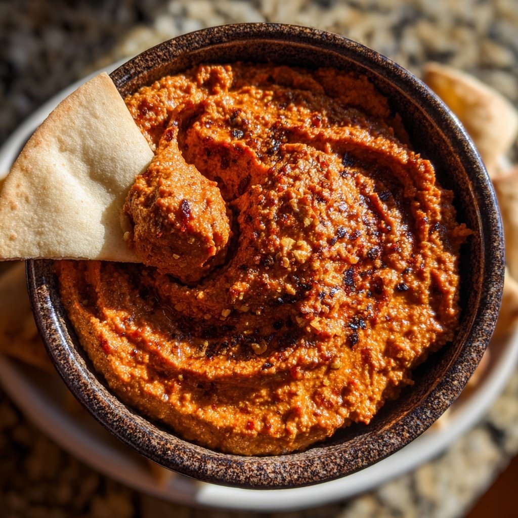 Muhammara Roasted Pepper Dip