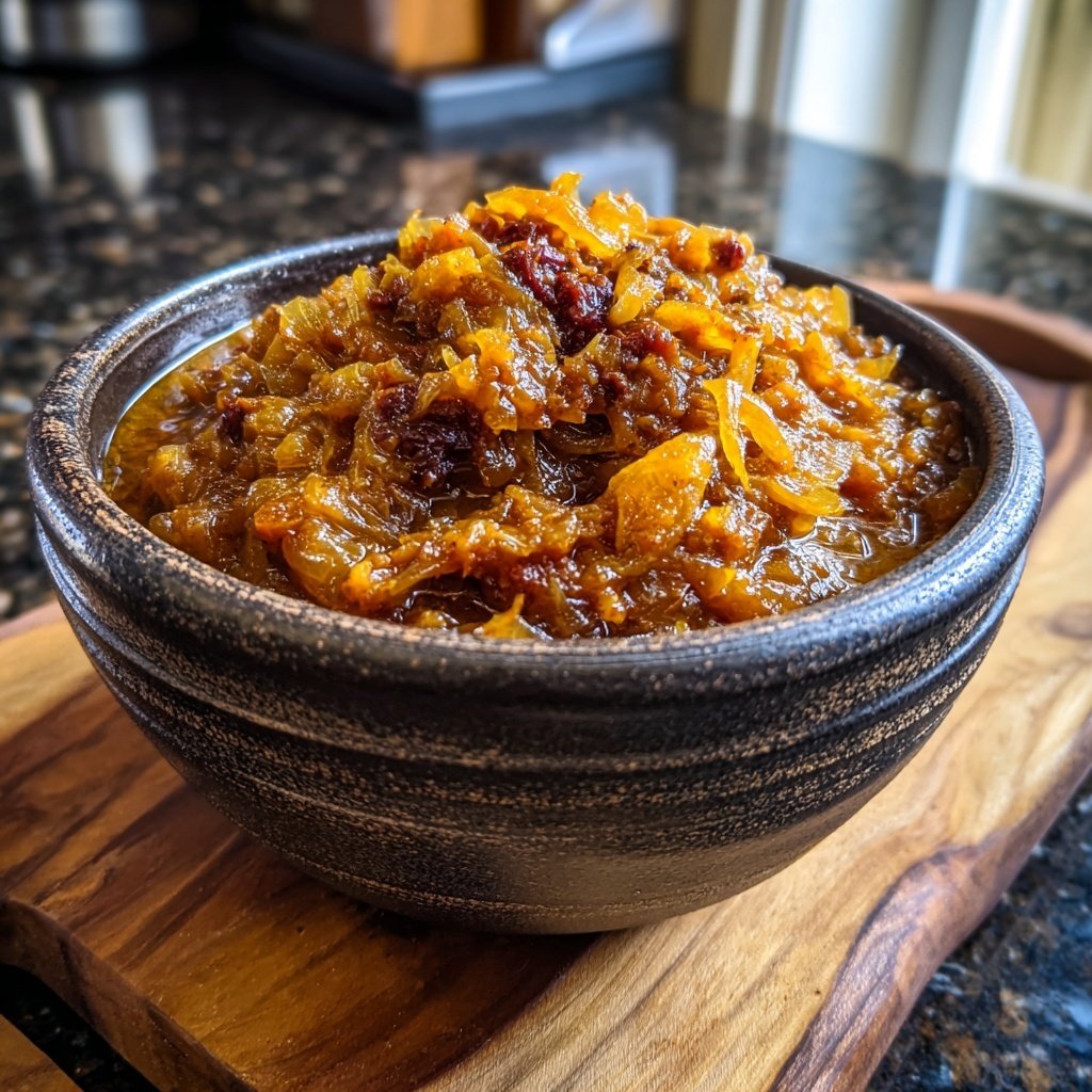 Hearty Caramelized Onion Chili