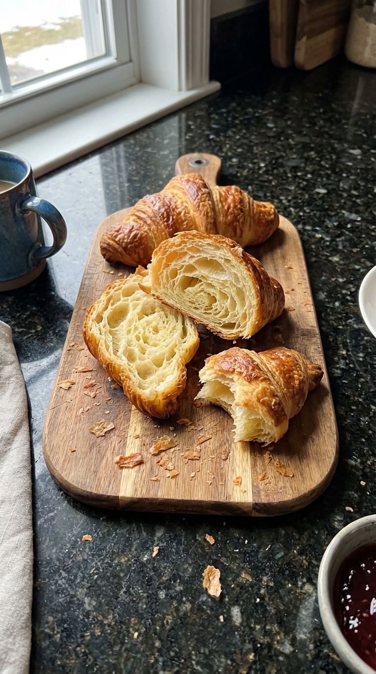 Light and Flaky Croissants