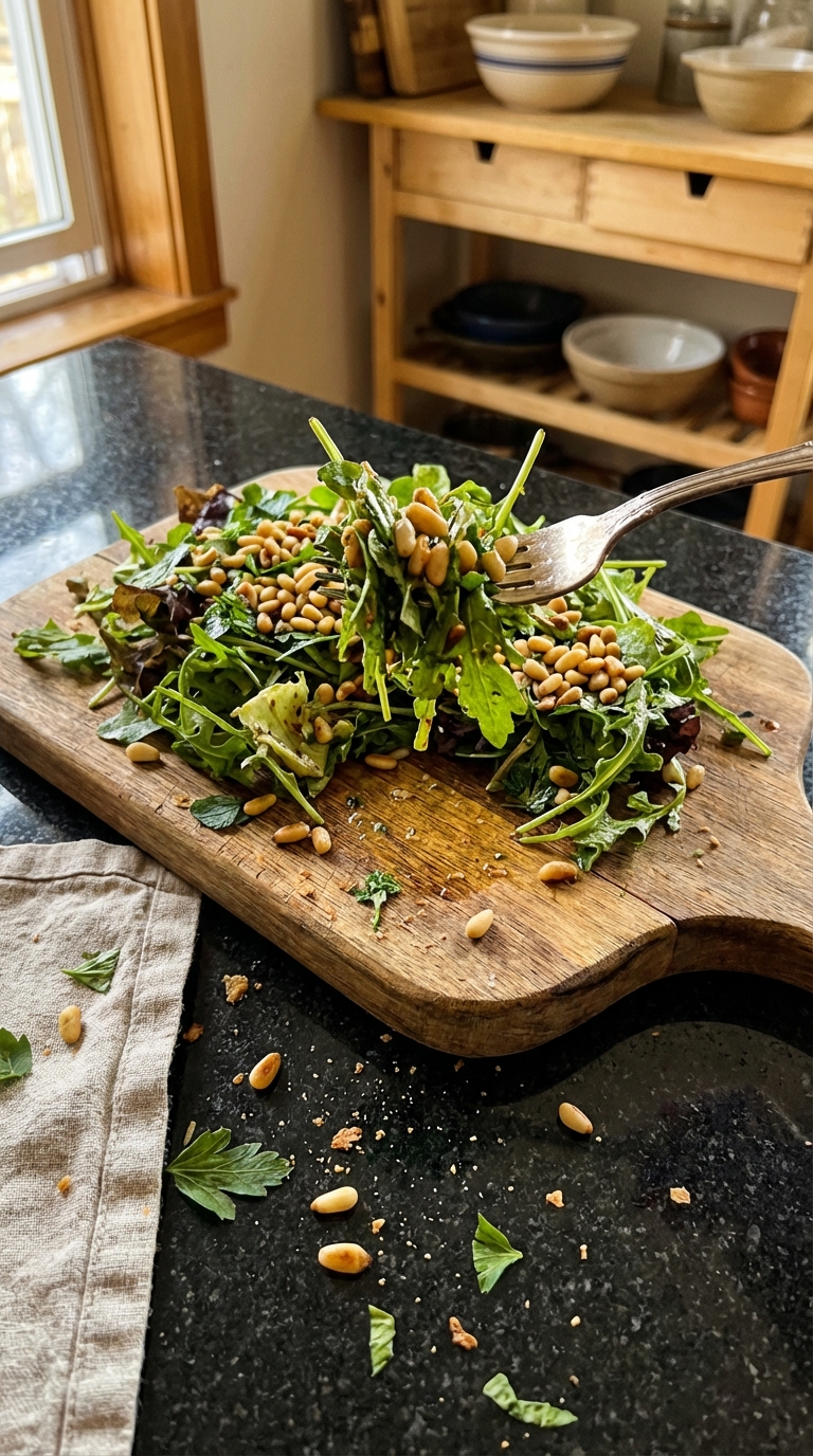 Pine Nut and Herb Salad