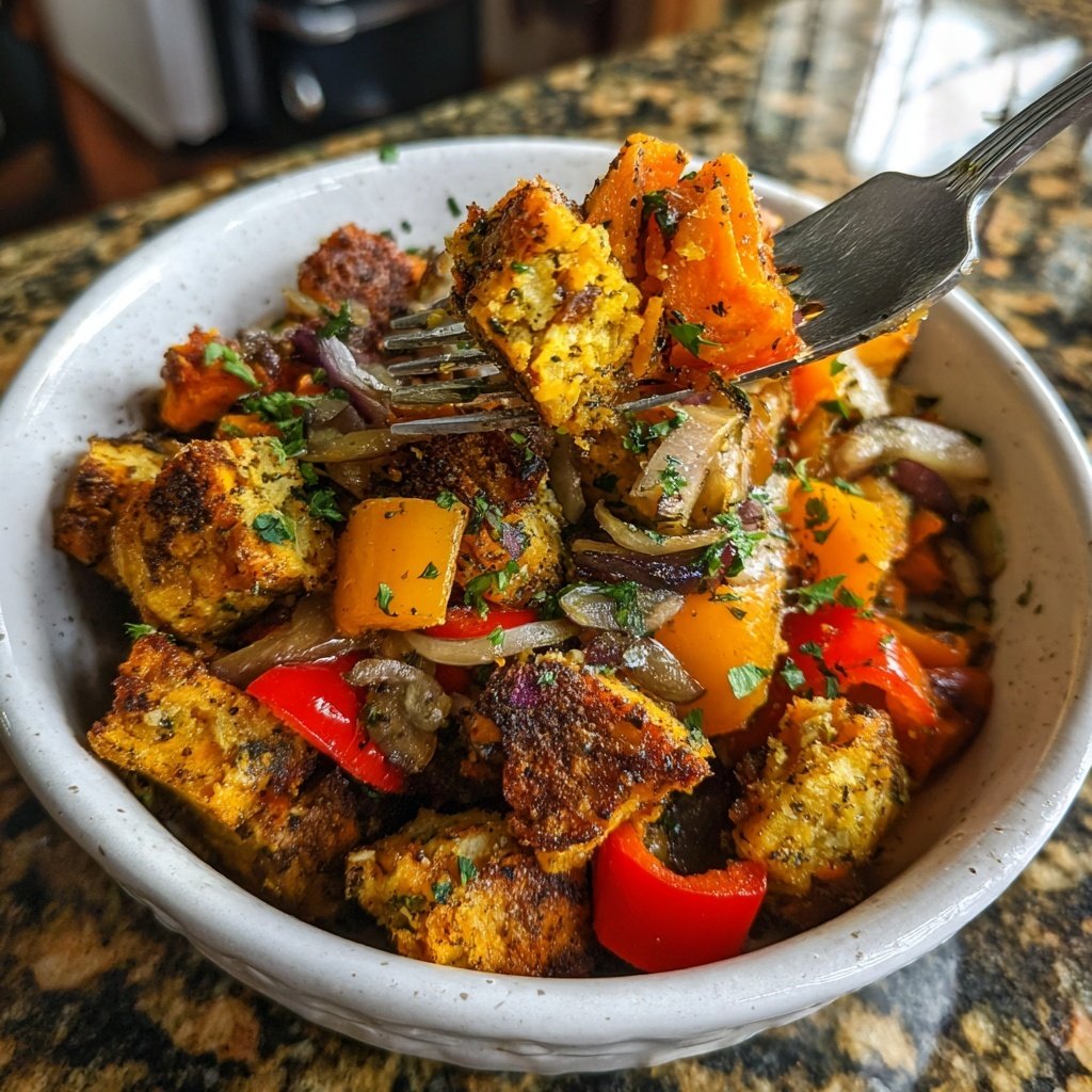 Sweet Potato Hash Spiced Breakfast