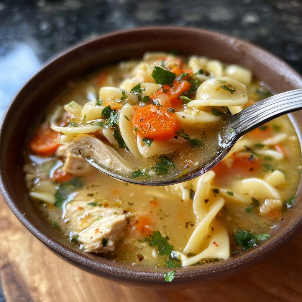 Ultimate Healing Chicken Noodle Soup