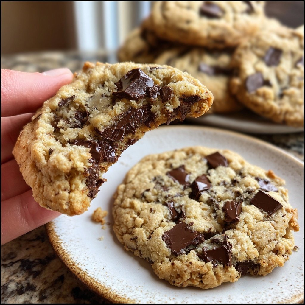Vegan Coconut Oil Chocolate Chip Cookies​