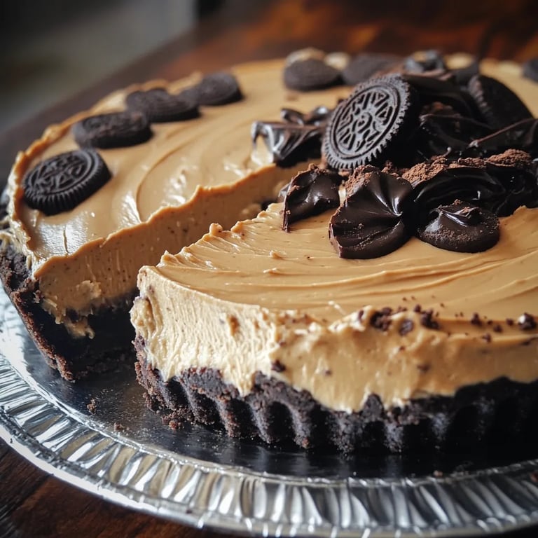 Peanut Butter Pie with Oreo Crust