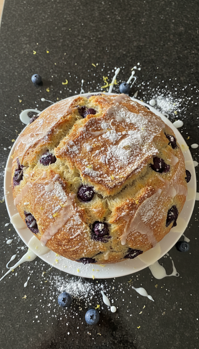 Sourdough Blueberry Lemon Bliss
