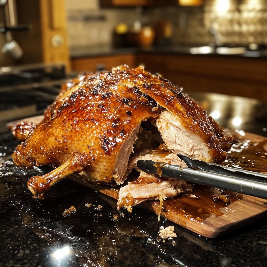 Roast Duck Honey Balsamic Glaze