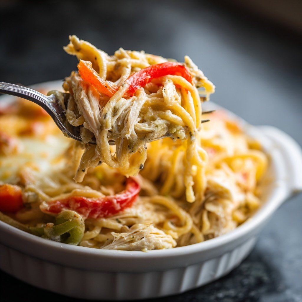 Chicken Spaghetti Comfort Classic Dinner
