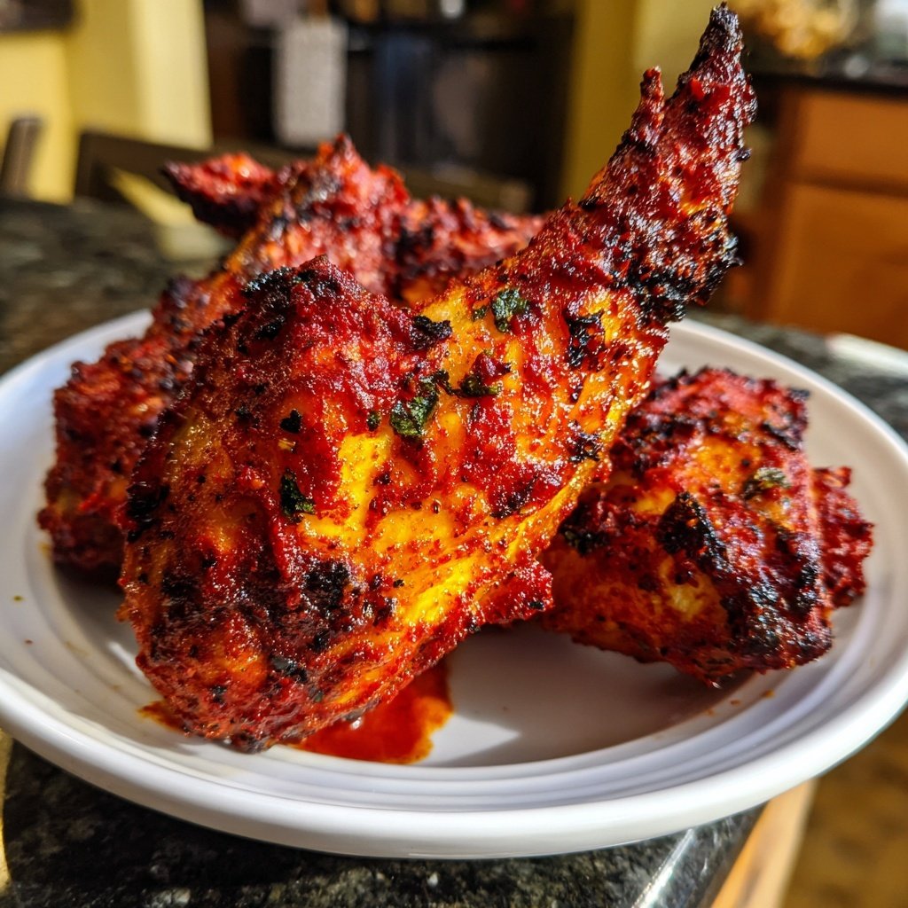 Tandoori Wings with Indian Spices