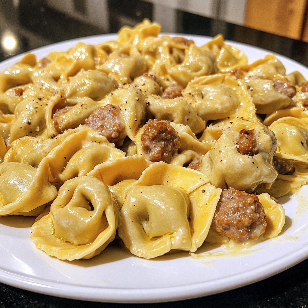 Easy Italian Sausage Tortellini