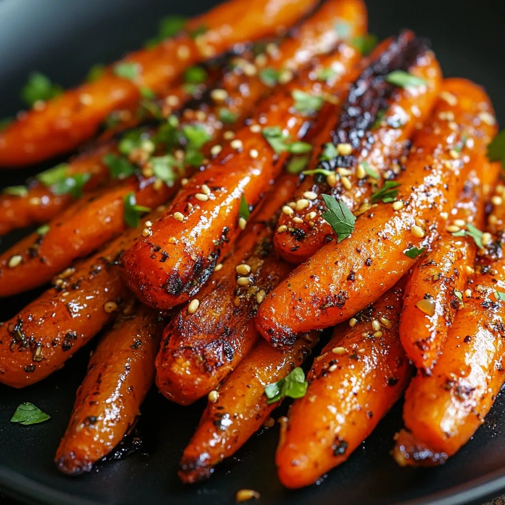 Brown Sugar Honey Glazed Carrots
