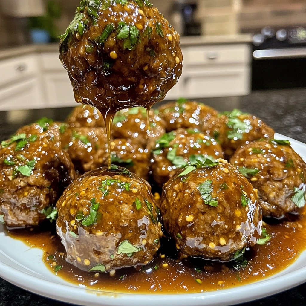 Mongolian Meatballs